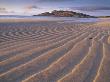 Sand Patterns On The Beach Coll Inner Hebrides, Scotland, Uk by Niall Benvie Limited Edition Print