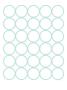 Seagreen Circles by Avalisa Limited Edition Print