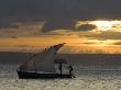 Fishing Boat At Dawn, Ramena Beach, Diego Suarez In North Madagascar by Inaki Relanzon Limited Edition Print