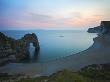 Twilight On The Cliff Tops Above Durdle Door, Dorset, England. Jurassic Coast World Heritage Site by Adam Burton Limited Edition Print