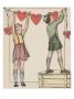 Hanging Up The Valentines by Kate Seredy Limited Edition Print