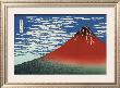Red Fuji by Katsushika Hokusai Limited Edition Print