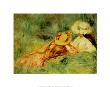 Young Girls At Water's Edge by Pierre-Auguste Renoir Limited Edition Pricing Art Print