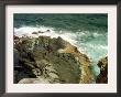 Waves Crash Against The Rocks At Seal Bay On Kangaroo Island, Australia, December 7, 2001 by Barnini Chakraborty Limited Edition Print