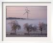 Wind Generators In Eifel Region Mountains Near Hallschlag, Germany, December 29, 2006 by Roberto Pfeil Limited Edition Print