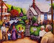 Country Church Service by Mancusi Limited Edition Print
