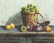 Green Apples And Lemons by T. C. Chiu Limited Edition Pricing Art Print