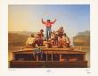 Jolly Flatboatmen by George Caleb Bingham Limited Edition Print