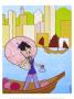 Shopping Around The World, Hong Kong by Laura Gibson Limited Edition Print