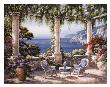 Mediterranean Terrace by Sung Kim Limited Edition Print