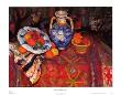 Citrus With Blue Pottery by Charles Camoin Limited Edition Pricing Art Print