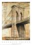 Brooklyn Bridge by P. Moss Limited Edition Pricing Art Print