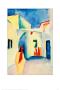 View Of A Street Scene In by Auguste Macke Limited Edition Pricing Art Print