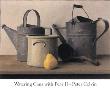 Watering Cans With Pear Ii by Peter Colvin Limited Edition Pricing Art Print