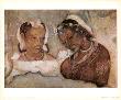 Princess And Her Attendant by Ajanta Inde Limited Edition Pricing Art Print