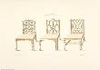 Chairs by Thomas Chippendale Limited Edition Pricing Art Print