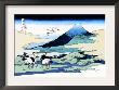 Cranes Nearby Mount Fuji by Katsushika Hokusai Limited Edition Print