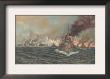Naval Battle Of Santiago, July 3Rd, 1898 by Werner Limited Edition Print