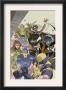 Uncanny X-Men: First Class #4 Cover: Wolverine, Cyclops, Phoenix, Storm And Nightcrawler by Roger Cruz Limited Edition Print