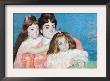 Madame A.F. Aude With Her Two Daughters by Mary Cassatt Limited Edition Pricing Art Print