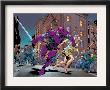 New Thunderbolts #10 Group: Swordsman And Joystick Riding by Tom Grummett Limited Edition Print