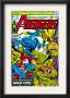 Avengers #143 Cover: Beast, Captain America, Iron Man, Vision And Avengers by George Perez Limited Edition Pricing Art Print