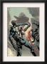 X-Men/Fantastic Four #3 Cover: Mr. Fantastic, Cyclops, Storm, Human Torch And Brood by Pat Lee Limited Edition Pricing Art Print