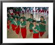 Students In Dramatic Arts College On Dance Course, Bangkok, Thailand, Southeast Asia by Bruno Barbier Limited Edition Print