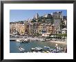 Portovenere Harbour, Unesco World Heritage Site, Liguria, Italy, Mediterranean by Ken Gillham Limited Edition Pricing Art Print