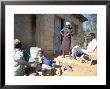 Woman Washing Clothes Outside Shack, Godet, Haiti, Island Of Hispaniola by Lousie Murray Limited Edition Print