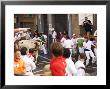 San Fermin, Running Of The Bulls Festival, Pamplona, Navarra, Euskadi, Spain by Christian Kober Limited Edition Print