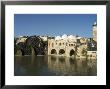 Mosque And Water Wheels On The Orontes River, Hama, Syria, Middle East by Christian Kober Limited Edition Print