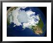 Permafrost, Snow Cover, And Sea Ice Surface Temperature Over The Arctic Region by Stocktrek Images Limited Edition Pricing Art Print