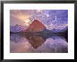 Sunrise On Swiftcurrent Lake In Many Glacier Valley, Glacier National Park, Montana, Usa by Chuck Haney Limited Edition Print