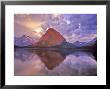 Sunrise On Swiftcurrent Lake In Many Glacier Valley, Glacier National Park, Montana, Usa by Chuck Haney Limited Edition Print