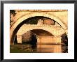 Ponte Vittorio Emanuele Ii Through Arch Of Ponte Sant'angelo, Rome, Italy by David Tomlinson Limited Edition Print