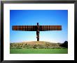 Giant Steel Structure Of 'The Angel Of The North by David Else Limited Edition Print