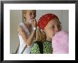 Tivoli, Two Sisters Eat Cotton Candy At The Park, Copenhagen, Denmark by Brimberg & Coulson Limited Edition Print