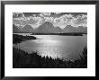 View Of Jackson Lake And The Grand Teton Mountains by Hansel Mieth Limited Edition Print