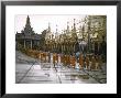 Procession Of Buddhist Monks, Shwe Dagon Pagoda, Ceremonies Marking 2,500Th Anniversary Of Buddhism by John Dominis Limited Edition Print