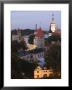 Skyline Of Old Town Including City Wall Towers And St. Olav Church, Tallinn, Baltic States by Christian Kober Limited Edition Print