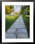 Manchester, Vermont, Known For It's Marble Sidewalks, One Of Americas Oldest Resorts by Fraser Hall Limited Edition Print