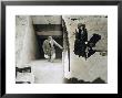 Lady Ribblesdale And Mr Stephen Vlasto At The Tomb Of Tutankhamun, Valley Of The Kings, 1923 by Harry Burton Limited Edition Print