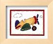 America Airplane by Richard Henson Limited Edition Print