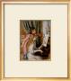 Two Young Girls At The Piano by Pierre-Auguste Renoir Limited Edition Print