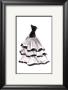 Evening Gown With Ruffles by Tina Limited Edition Pricing Art Print