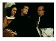 Interrupted Concert, Circa 1512 by Titian (Tiziano Vecelli) Limited Edition Print