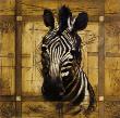 Geometric Zebra by Costa Limited Edition Pricing Art Print