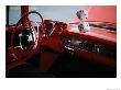 Fuzzy Dice And Cherry Red Interior Of A Classic Car by Stephen St. John Limited Edition Print