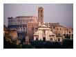 Roman Forum In Front Of Colosseum, Rome, Italy by Jon Davison Limited Edition Pricing Art Print